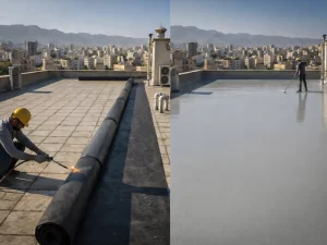 مقایسه عایق دوجزئی نانو با ایزوگام سنتی